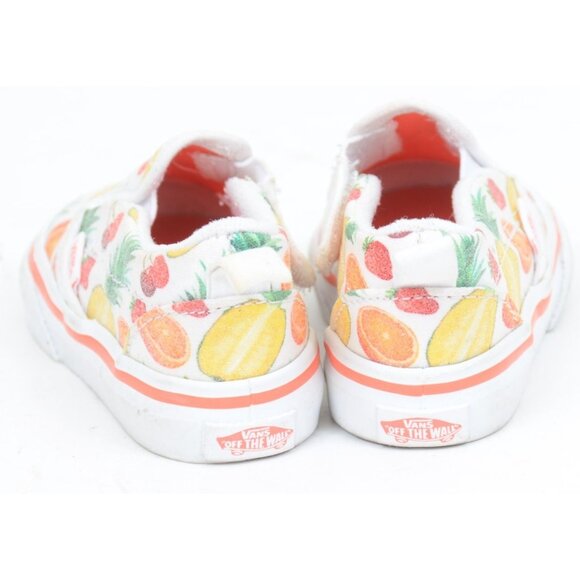 Vans Fruit Slip-on Infant Kids Sneakers Size 6 Slip-on Cherries Oranges NWT - Picture 5 of 8